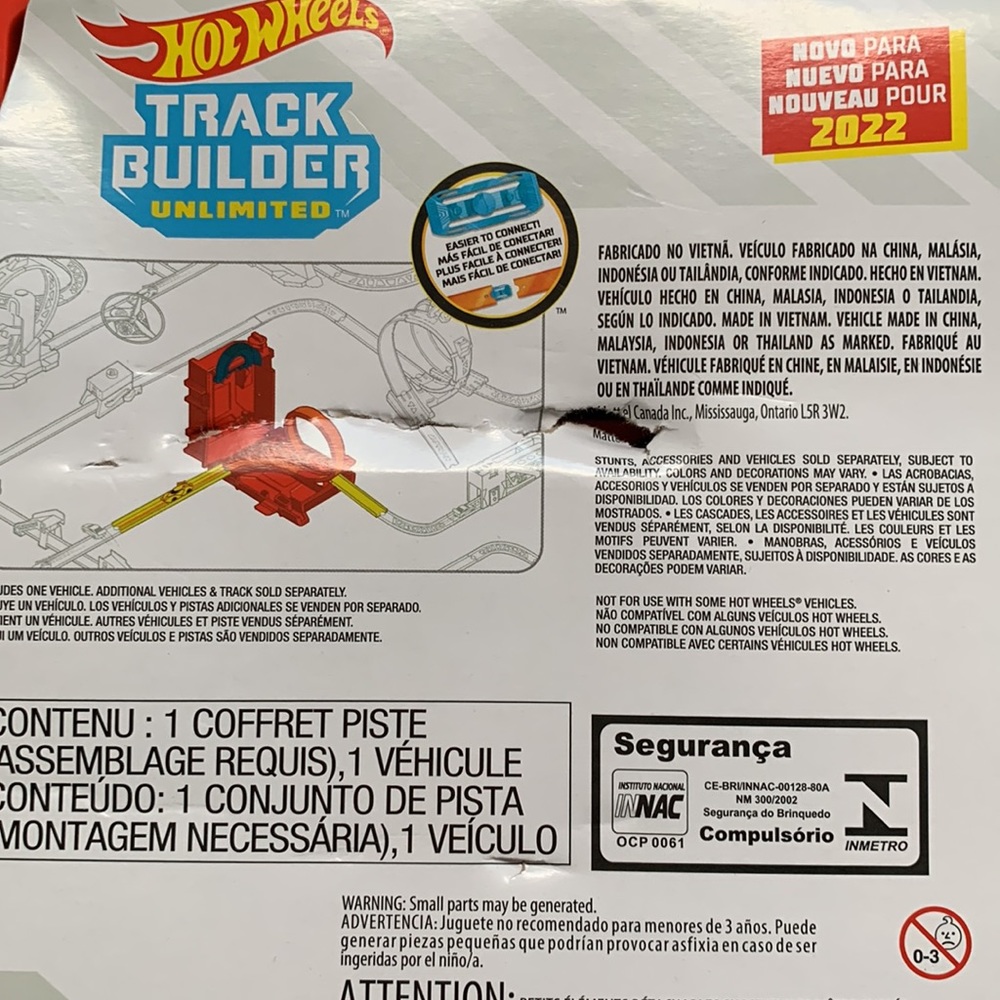 Hot Wheels Track Builder Fuel Can Stunt Box - Picture 11 of 12